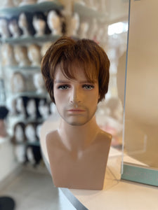 Human Hair Men Wig by Wigs R Us