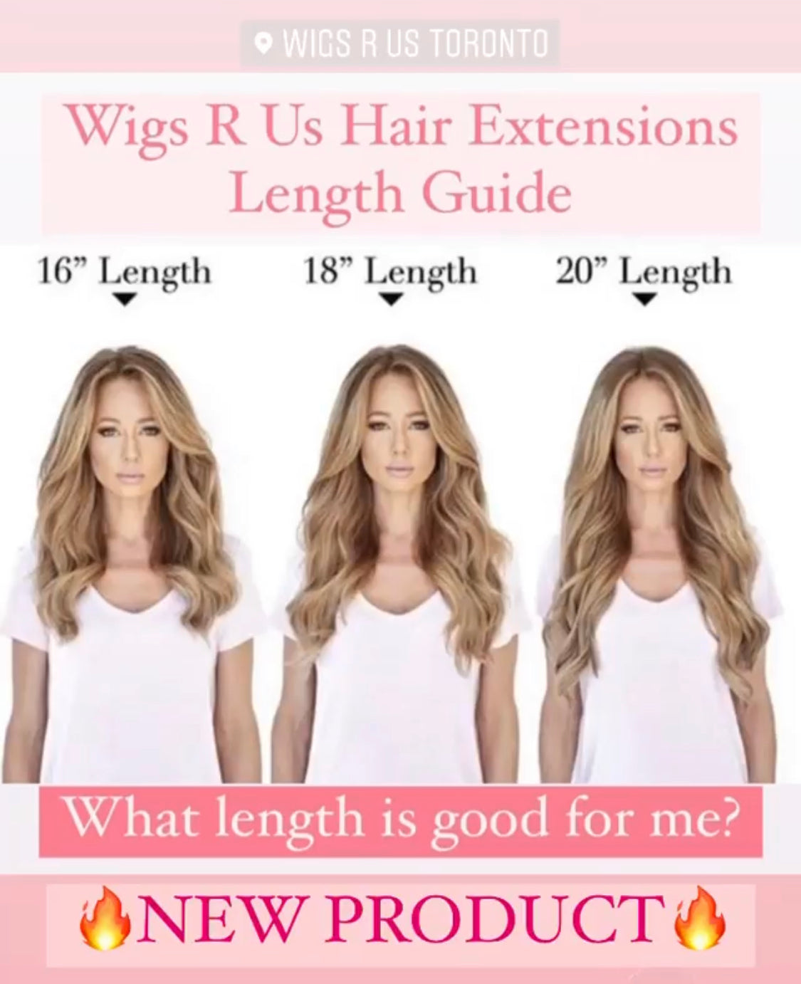 Golden Blonde Clip-in Extensions by Wigs R Us Toronto
