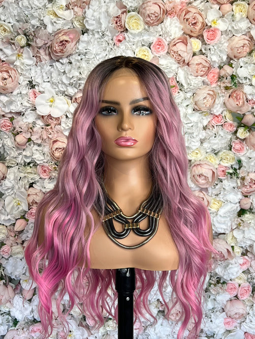 Cotton Candy Synthetic Lace Front Wig