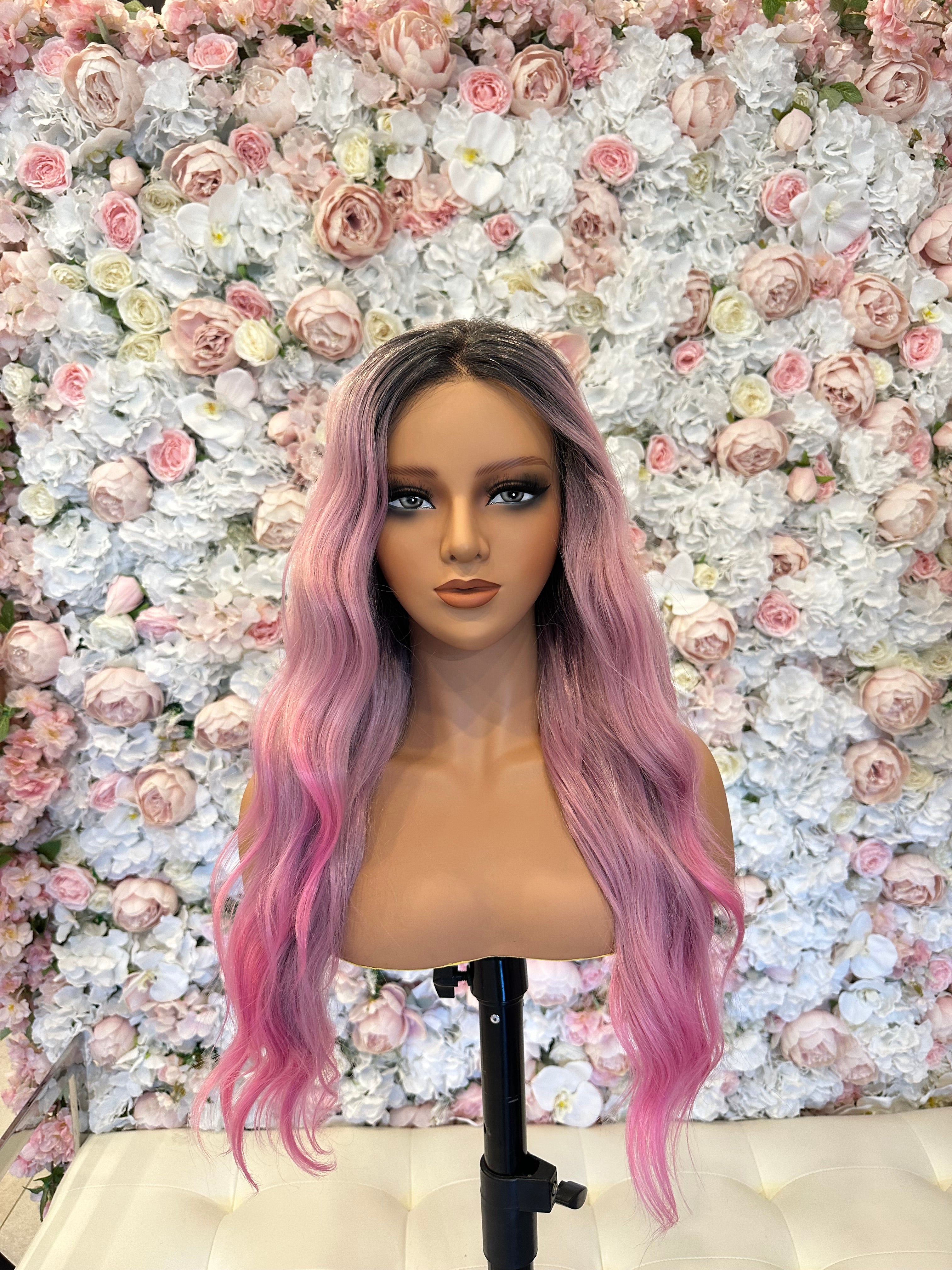 Cotton Candy Synthetic Lace Front Wig