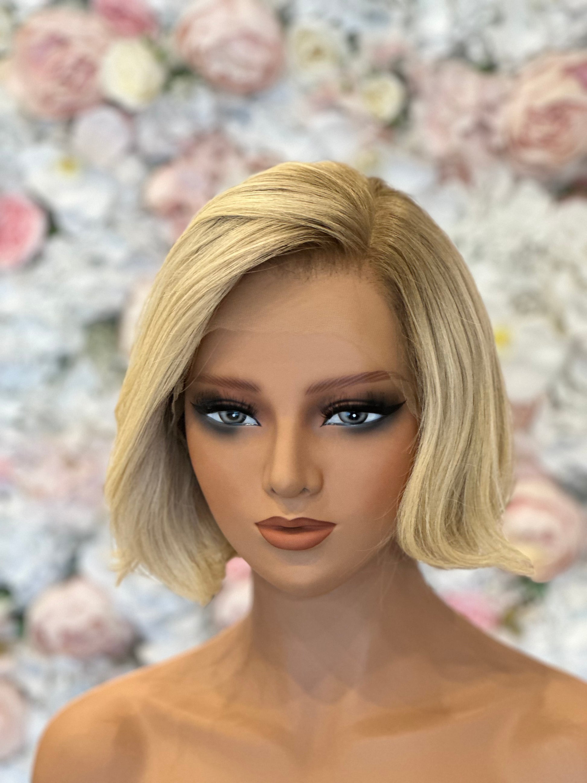 Vicky Classic Bob Wig with Shadow Roots | Premium 10-12” Human Hair | Wigs R Us Toronto