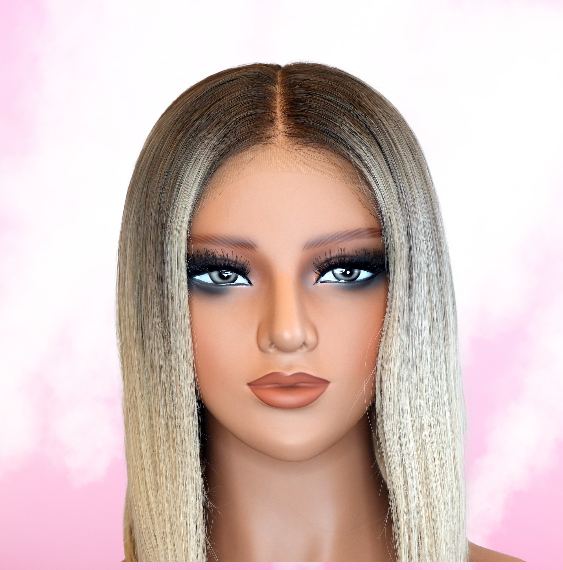 Ombré Blonde Shadow Roots| Human Hair Wig | Premium 14-15"  | Wigs R Us Toronto