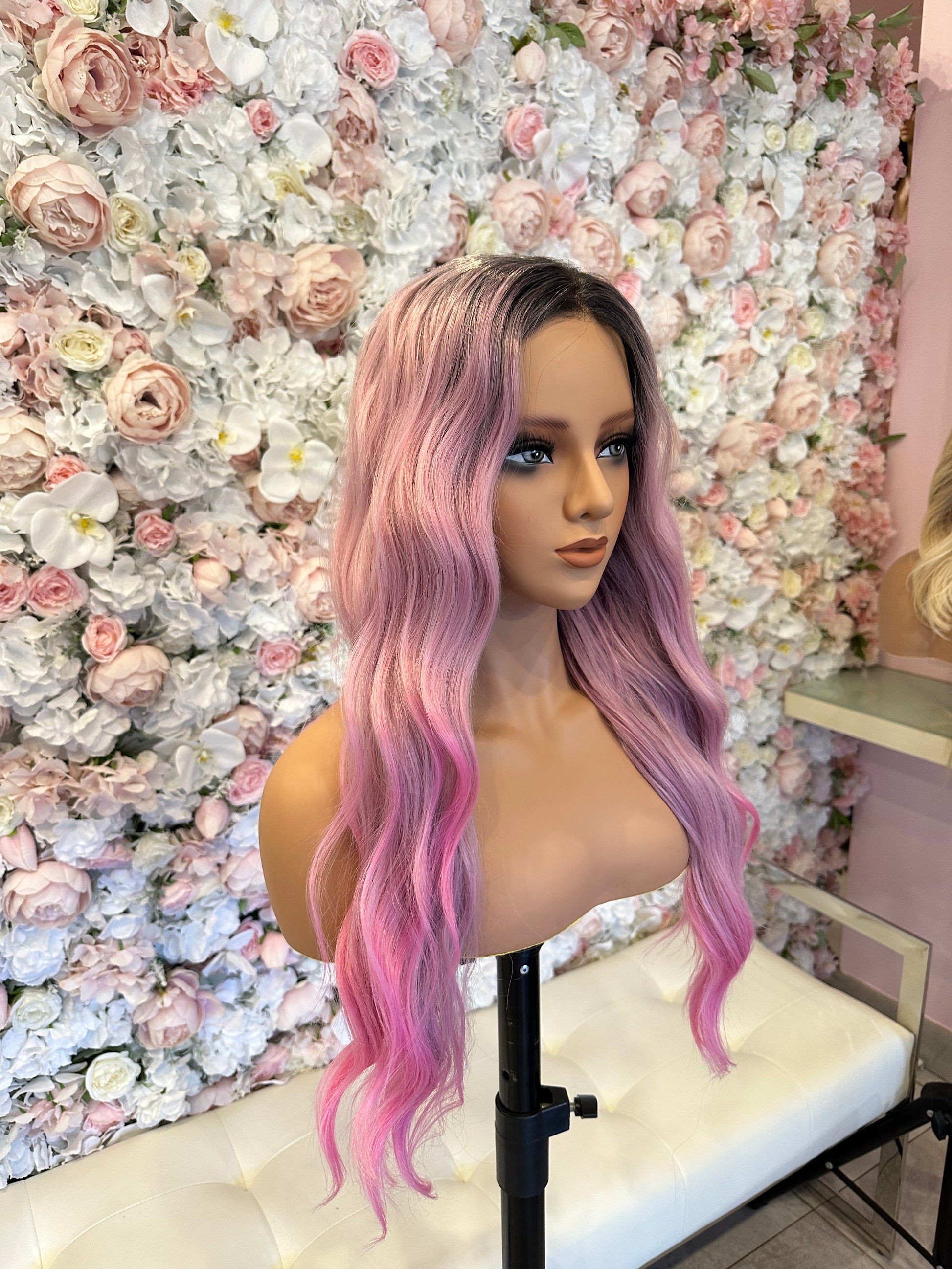 Cotton Candy Synthetic Lace Front Wig