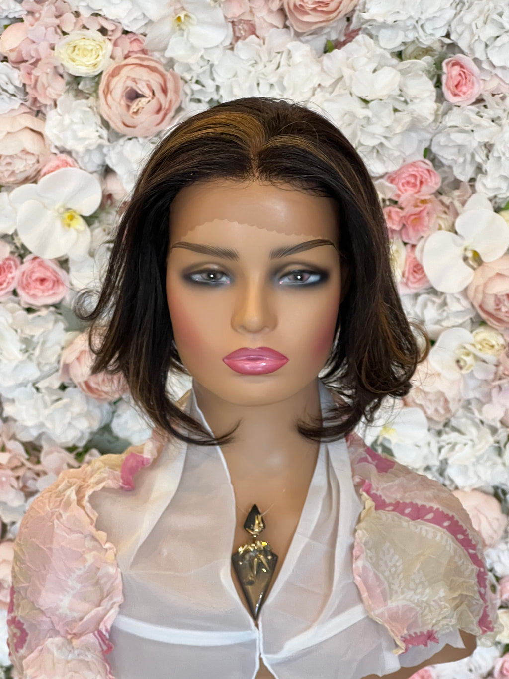 Blended Sophisticated  Wig For Women
