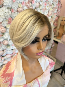 Classic Mature Wig with Shadow Roots