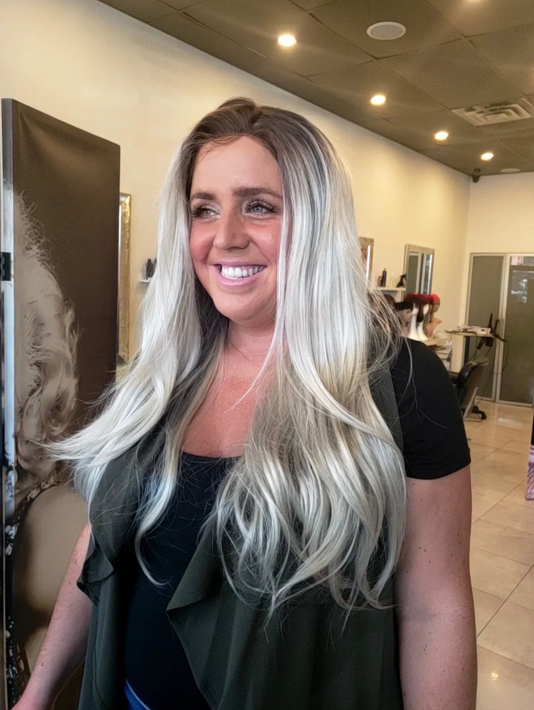 Glueless Wig Synthetic Lace Front Wigs Toronto Nutique Illuze 13X4