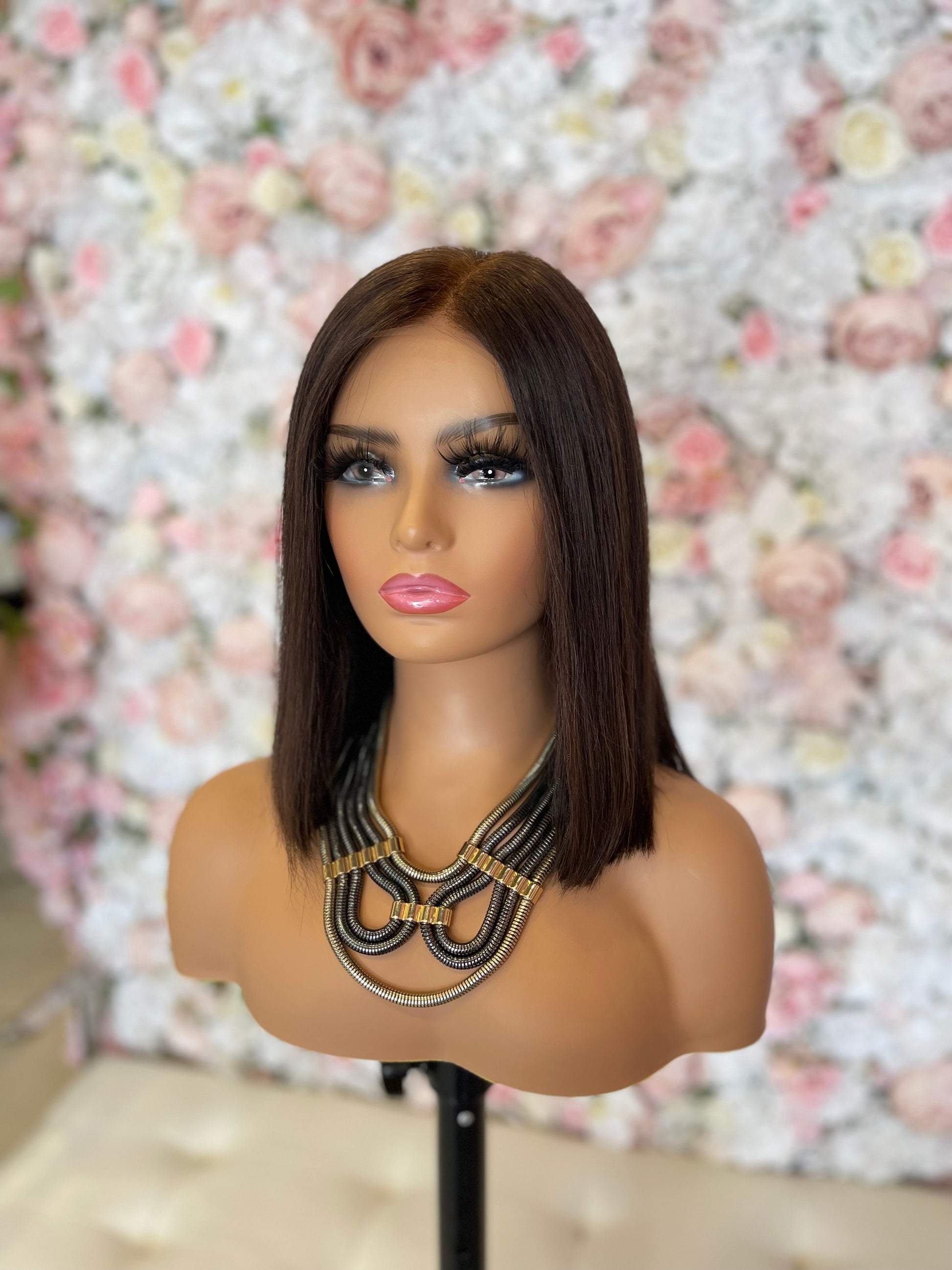 Cleopatra Bob Human Hair Lace Wig