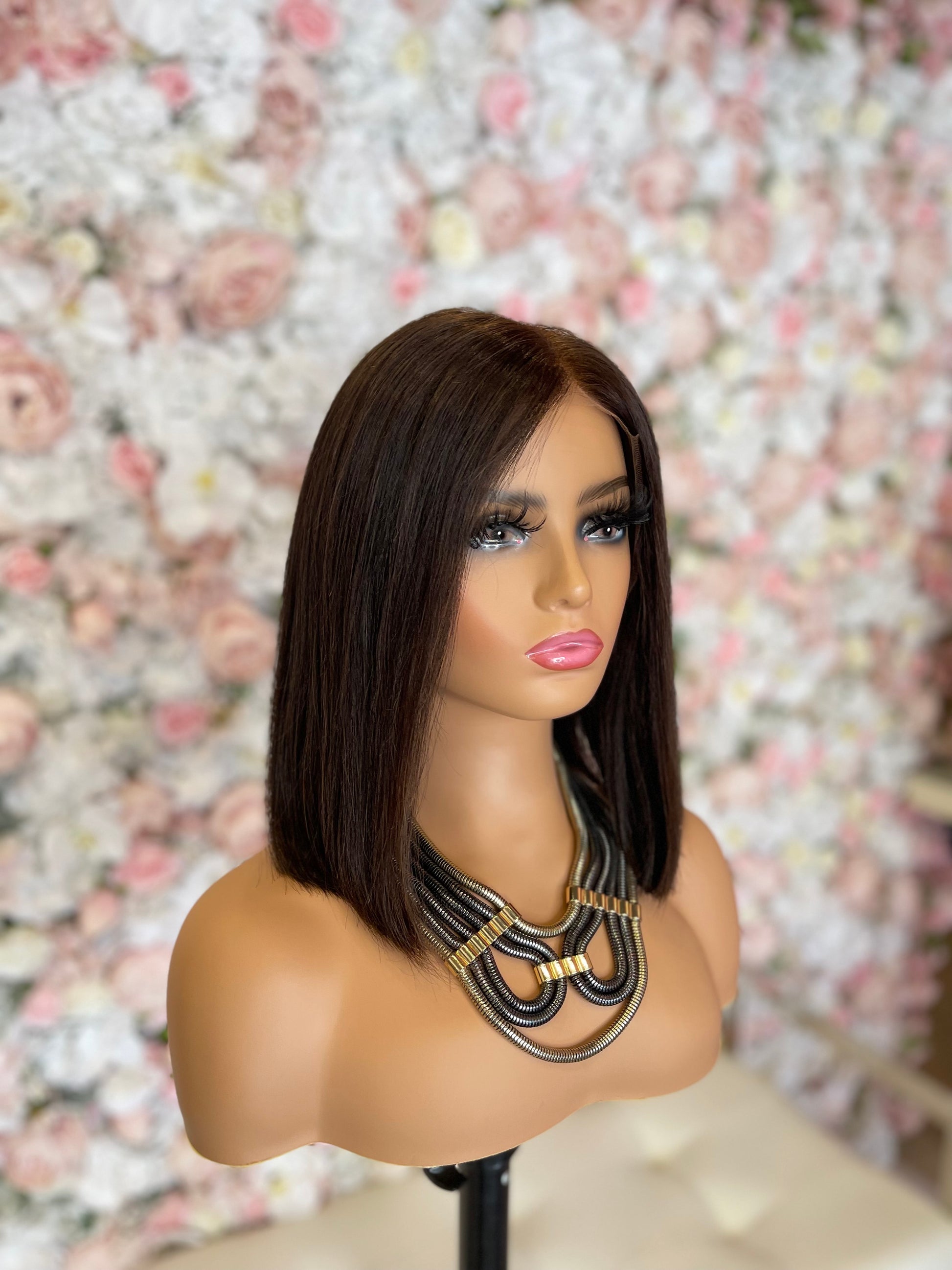 Cleopatra Bob Human Hair Lace Wig