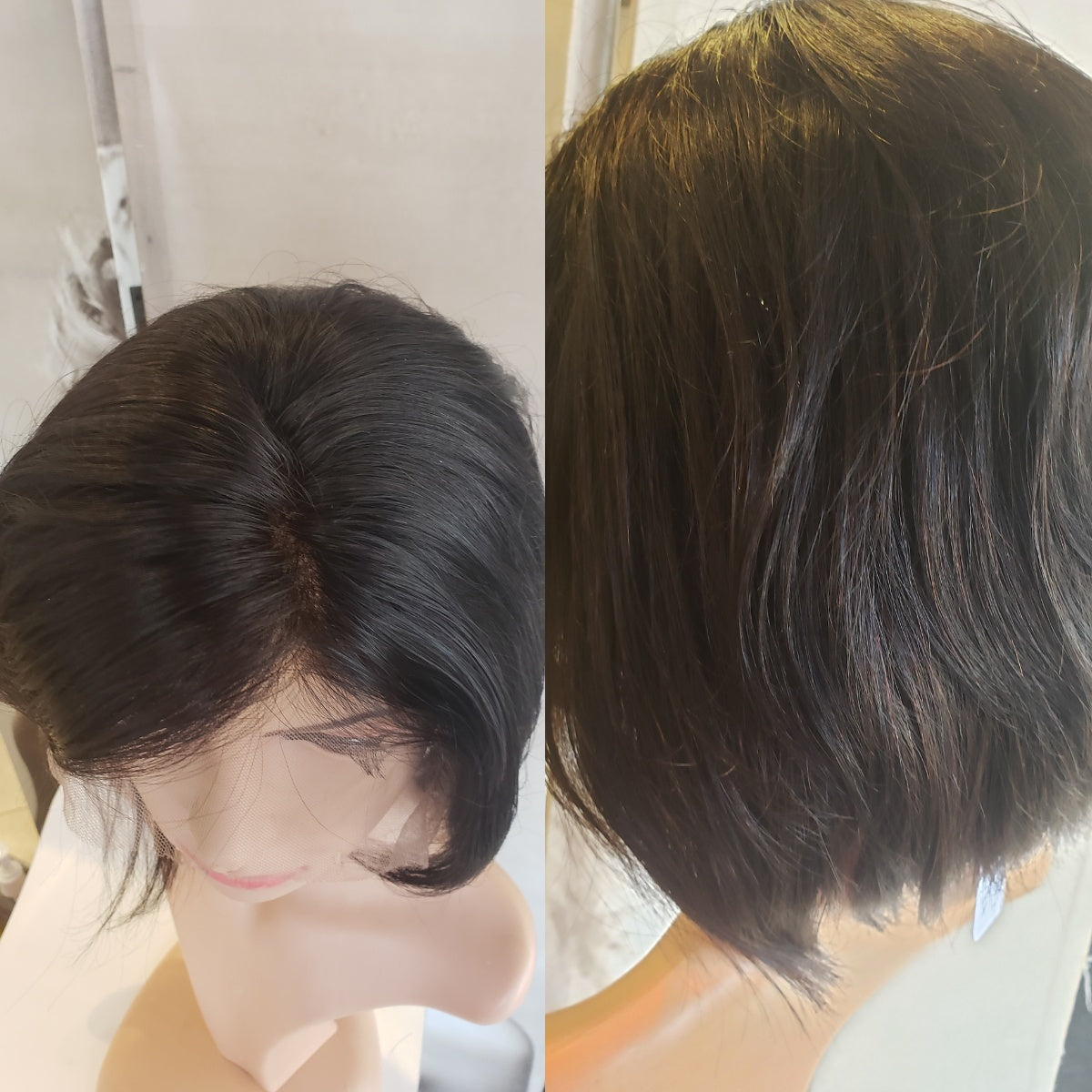 Bob Human Hair Lace Wig by Wigs R Us