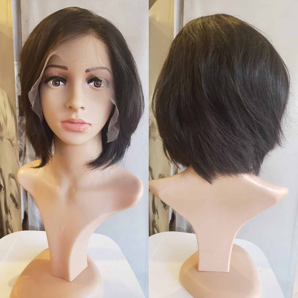 Bob Human Hair Lace Wig by Wigs R Us