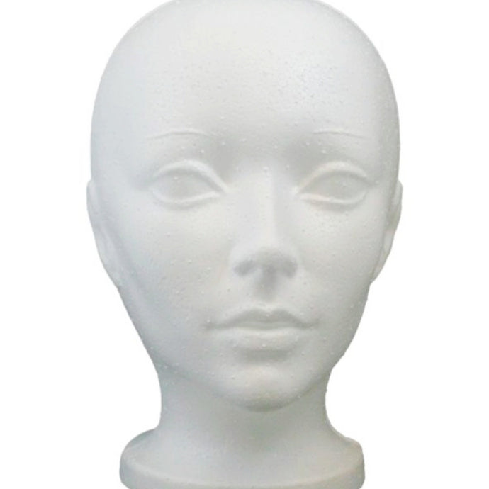 Mannequin Head Short Neck (Curbside Pickup ONLY)
